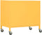 vidaXL - Opbergkast - 60x35x56 - cm - staal - mosterdgeel