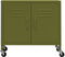 vidaXL - Opbergkast - 60x35x56 - cm - staal - olijfgroen