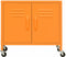 vidaXL - Opbergkast - 60x35x56 - cm - staal - oranje