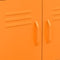 vidaXL - Opbergkast - 60x35x56 - cm - staal - oranje
