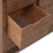 vidaXL - Opbergkast - 64x33,5x75 - cm - massief - vurenhout - bruin