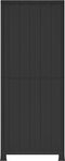 vidaXL - Opbergkast - 68x39x171,5 - cm - kunststof