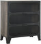 vidaXL - Opbergkast - 72x36x82 - cm - metaal - en - MDF - grijs
