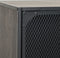vidaXL - Opbergkast - 72x36x82 - cm - metaal - en - MDF - grijs