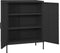 vidaXL - Opbergkast - 80x35x101,5 - cm - staal - antracietkleurig