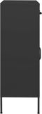 vidaXL - Opbergkast - 80x35x101,5 - cm - staal - antracietkleurig