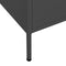 vidaXL - Opbergkast - 80x35x101,5 - cm - staal - antracietkleurig