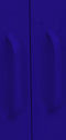 vidaXL - Opbergkast - 80x35x101,5 - cm - staal - marineblauw