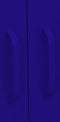 vidaXL - Opbergkast - 80x35x101,5 - cm - staal - marineblauw