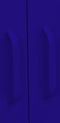 vidaXL - Opbergkast - 80x35x101,5 - cm - staal - marineblauw