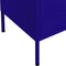 vidaXL - Opbergkast - 80x35x101,5 - cm - staal - marineblauw