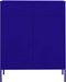 vidaXL - Opbergkast - 80x35x101,5 - cm - staal - marineblauw