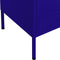 vidaXL - Opbergkast - 80x35x101,5 - cm - staal - marineblauw