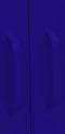 vidaXL - Opbergkast - 80x35x101,5 - cm - staal - marineblauw
