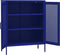 vidaXL - Opbergkast - 80x35x101,5 - cm - staal - marineblauw