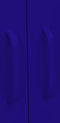 vidaXL - Opbergkast - 80x35x101,5 - cm - staal - marineblauw