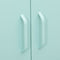 vidaXL - Opbergkast - 80x35x101,5 - cm - staal - mint