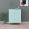 vidaXL - Opbergkast - 80x35x101,5 - cm - staal - mint