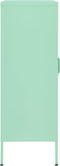 vidaXL - Opbergkast - 80x35x101,5 - cm - staal - mint