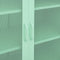 vidaXL - Opbergkast - 80x35x101,5 - cm - staal - mint
