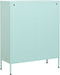 vidaXL - Opbergkast - 80x35x101,5 - cm - staal - mint