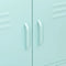 vidaXL - Opbergkast - 80x35x101,5 - cm - staal - mint