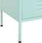 vidaXL - Opbergkast - 80x35x101,5 - cm - staal - mint