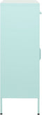 vidaXL - Opbergkast - 80x35x101,5 - cm - staal - mint