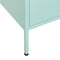 vidaXL - Opbergkast - 80x35x101,5 - cm - staal - mint