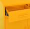 vidaXL - Opbergkast - 80x35x101,5 - cm - staal - mosterdgeel