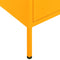 vidaXL - Opbergkast - 80x35x101,5 - cm - staal - mosterdgeel