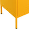 vidaXL - Opbergkast - 80x35x101,5 - cm - staal - mosterdgeel