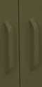 vidaXL - Opbergkast - 80x35x101,5 - cm - staal - olijfgroen