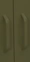 vidaXL - Opbergkast - 80x35x101,5 - cm - staal - olijfgroen