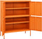 vidaXL - Opbergkast - 80x35x101,5 - cm - staal - oranje