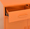 vidaXL - Opbergkast - 80x35x101,5 - cm - staal - oranje