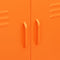 vidaXL - Opbergkast - 80x35x101,5 - cm - staal - oranje
