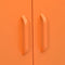 vidaXL - Opbergkast - 80x35x101,5 - cm - staal - oranje