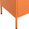 vidaXL - Opbergkast - 80x35x101,5 - cm - staal - oranje