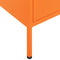 vidaXL - Opbergkast - 80x35x101,5 - cm - staal - oranje