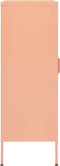 vidaXL - Opbergkast - 80x35x101,5 - cm - staal - roze