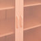 vidaXL - Opbergkast - 80x35x101,5 - cm - staal - roze