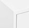 vidaXL - Opbergkast - 80x35x101,5 - cm - staal - wit