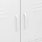 vidaXL - Opbergkast - 80x35x101,5 - cm - staal - wit