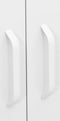 vidaXL - Opbergkast - 80x35x101,5 - cm - staal - wit