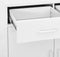 vidaXL - Opbergkast - 80x35x101,5 - cm - staal - wit