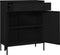 vidaXL - Opbergkast - 80x35x101,5 - cm - staal - zwart