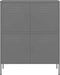 vidaXL - Opbergkast - 80x35x101,5 - cm - staal - zwart