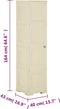 vidaXL-Opbergkast-hout-look-40x43x164-cm-kunststof-angorawit