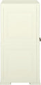 vidaXL - Opbergkast - hout-look - 79x43x85,5 - cm - kunststof - vanille-ijskleurig